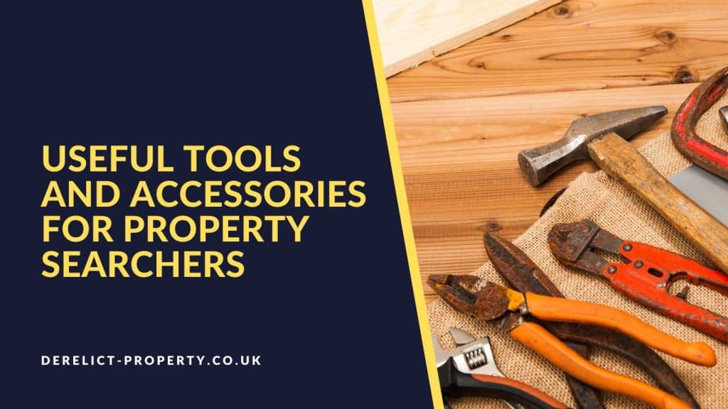 Useful tools and accessories for property searchers