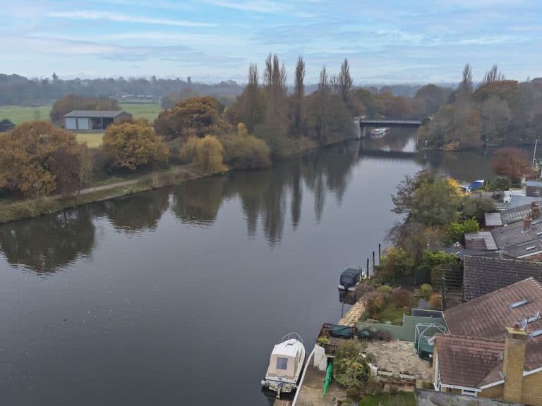 Land for sale in Thames Meadow, Shepperton TW17 Derelict Property